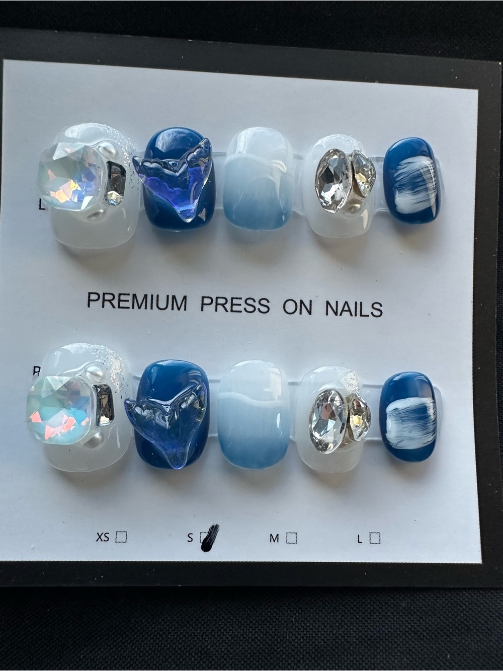Mermaid tail Press On Nails